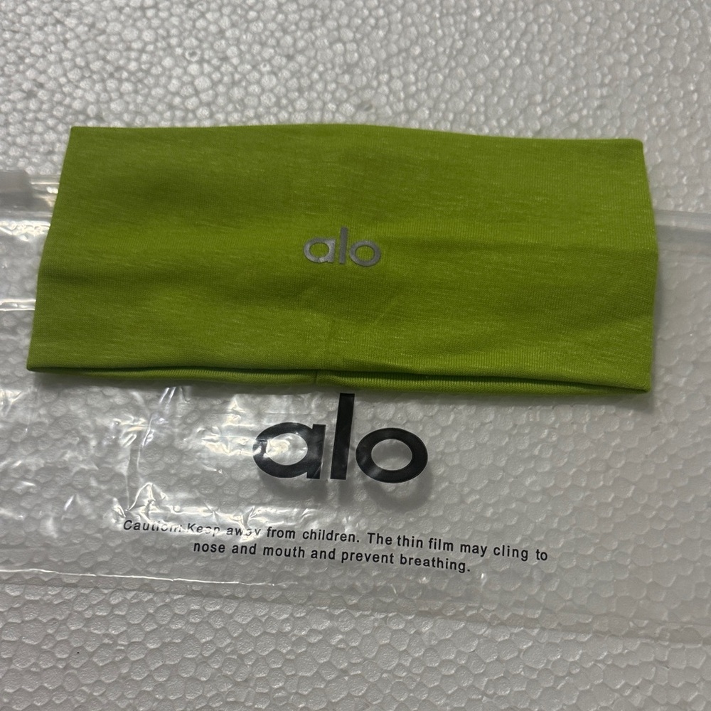 ALO Yoga Lime Green Headband